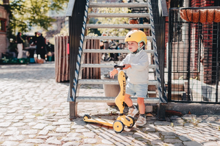 Scoot & Ride Kinder Fahrradhelm Lemon XXS-S