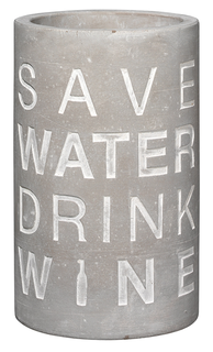 Rder PET Vino Beton Flaschenkhler Save Water Drink Wine