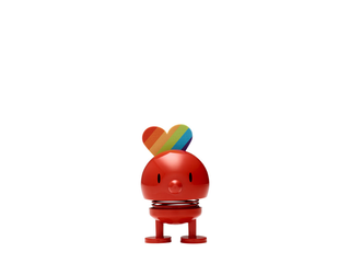 Hoptimist Baby Bumble Rainbow Red