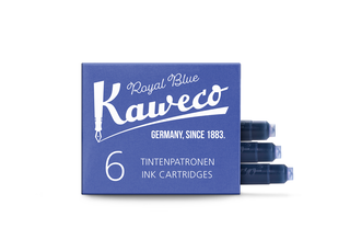 Kaweco Tintenpatronen 6-Pack Knigsblau