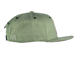 Nebelkind Snapback Cap Iconic Olivgrün