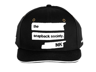 Nebelkind Snapback Cap Snapback Society Schwarz