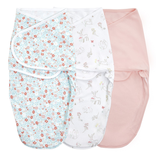 aden + anais Essentials Easy Swaddle wrap - fairy tale flowers ( 0-3 months)