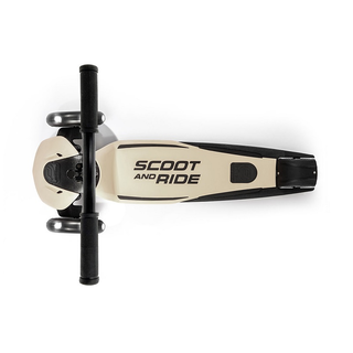 Scoot & Ride Highwaykick 5 Ash - Klappbares Kickboard mit LED-Rdern