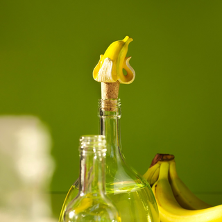 Donkey Banana Romance Flaschenverschluss gelb