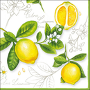 Ambiente Servietten Citrus Limonum gelb
