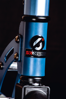 SIX DEGREES Aluminium Scooter 205 mm blau
