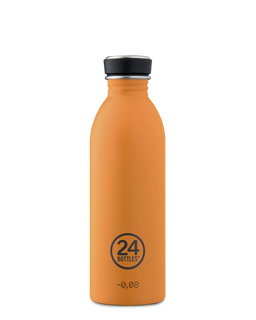 24Bottles Trinkflasche Edelstahl Urban Bottle 0,5 l Total Orange