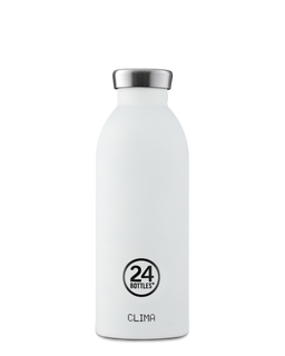 24Bottles Stainless Steel Bottle Clima Bottle 0,5 l Ice White