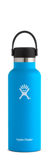 Hydro Flask Trinkflasche 18oz/532ml Standard Mouth Pacific Blau
