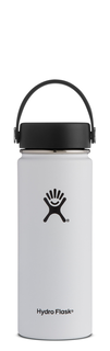 Hydro Flask Trinkflasche 18oz/532ml Wide Mouth Wei
