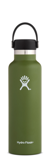 Hydro Flask Trinkflasche 21oz/621ml Standard Mouth Olive